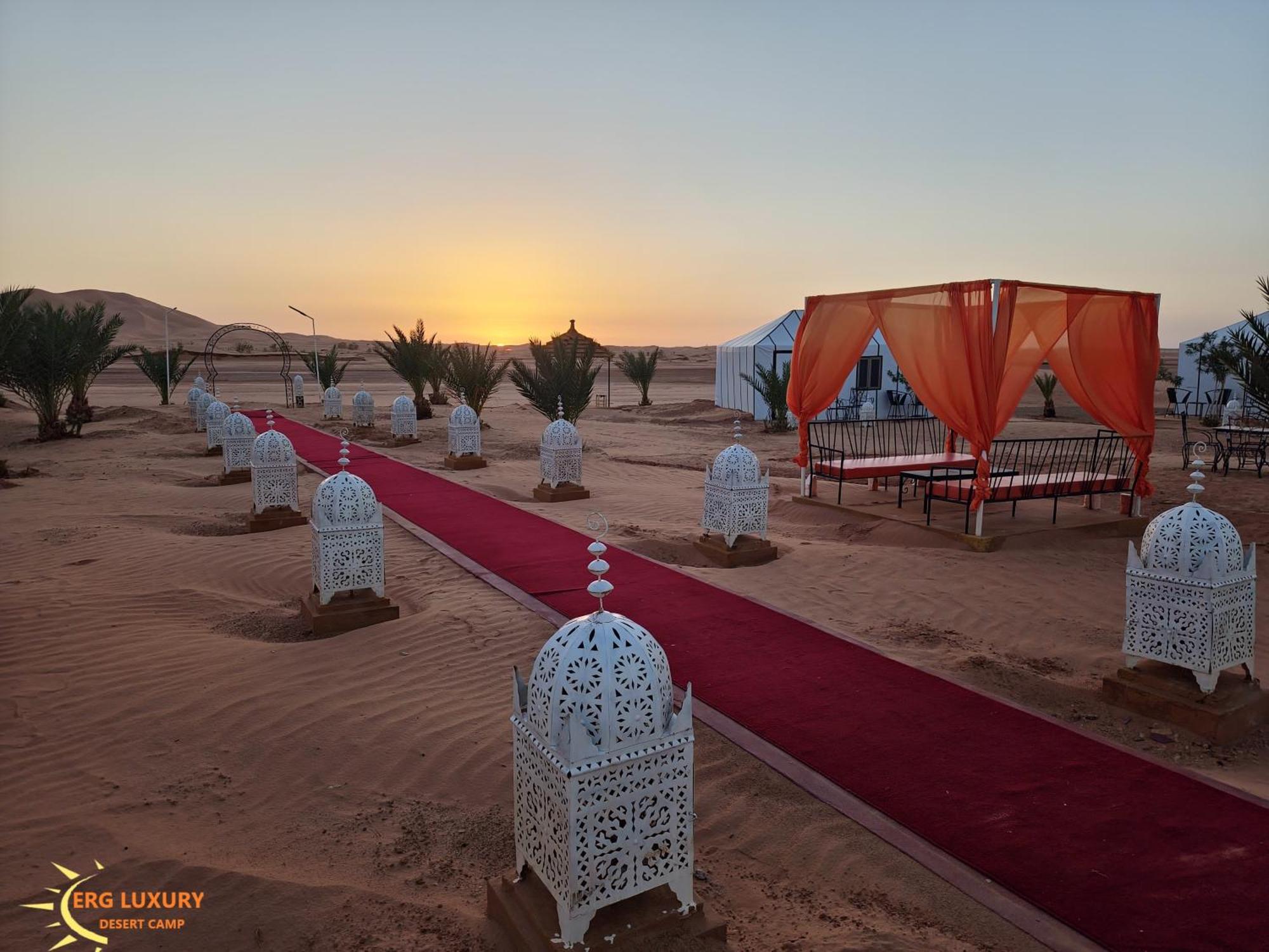 Dounia Luxury Camp Hotell Merzouga Exteriör bild