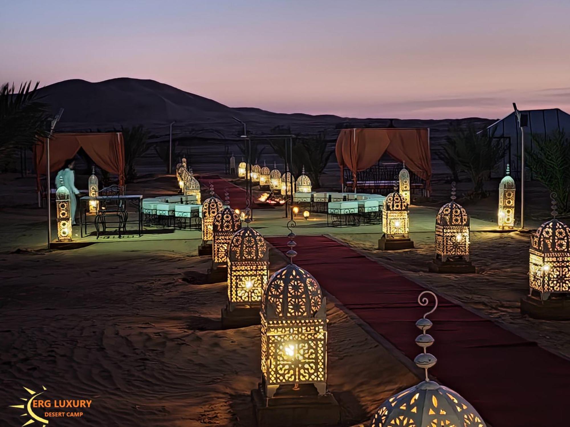 Dounia Luxury Camp Hotell Merzouga Exteriör bild
