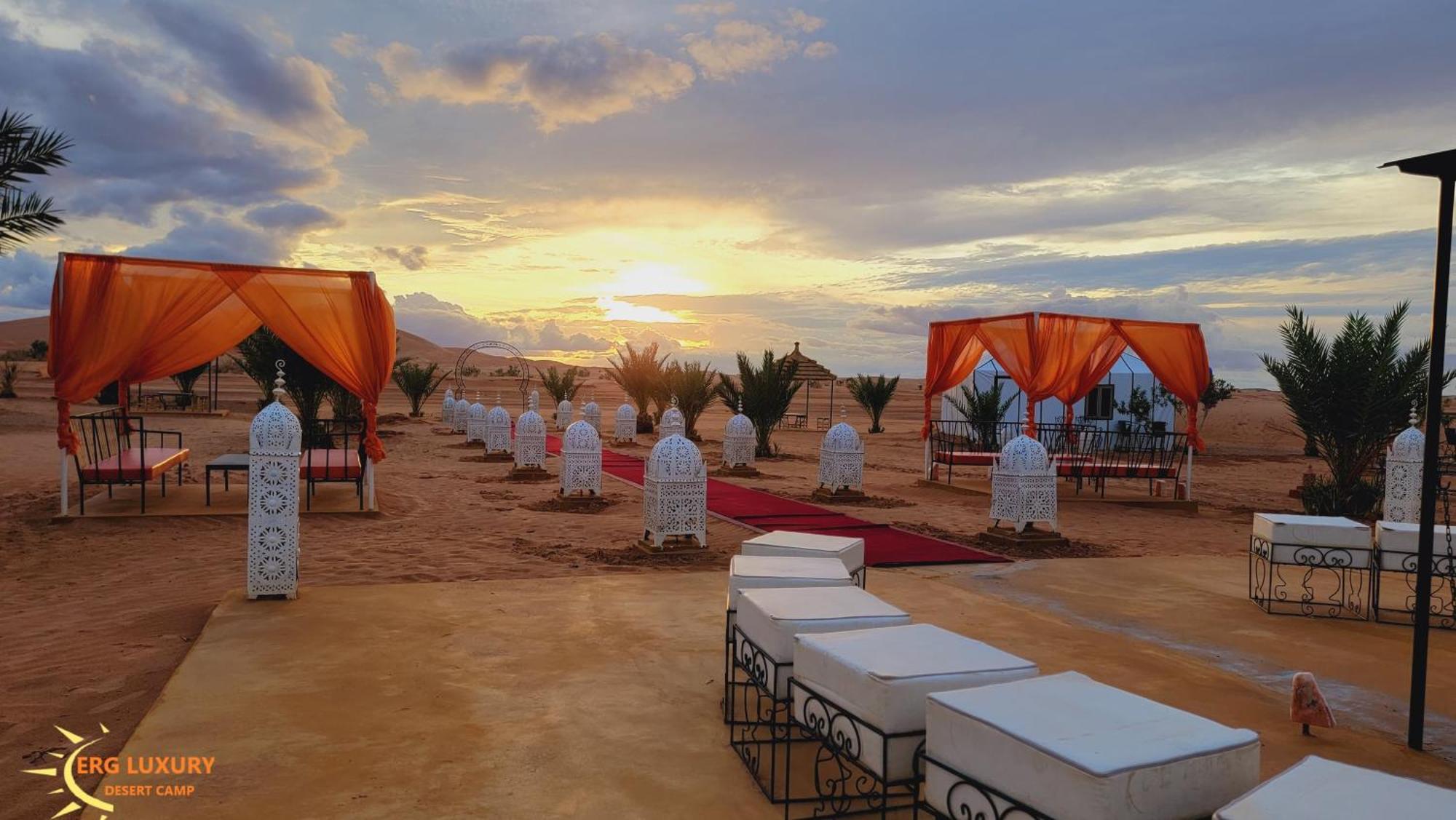 Dounia Luxury Camp Hotell Merzouga Exteriör bild