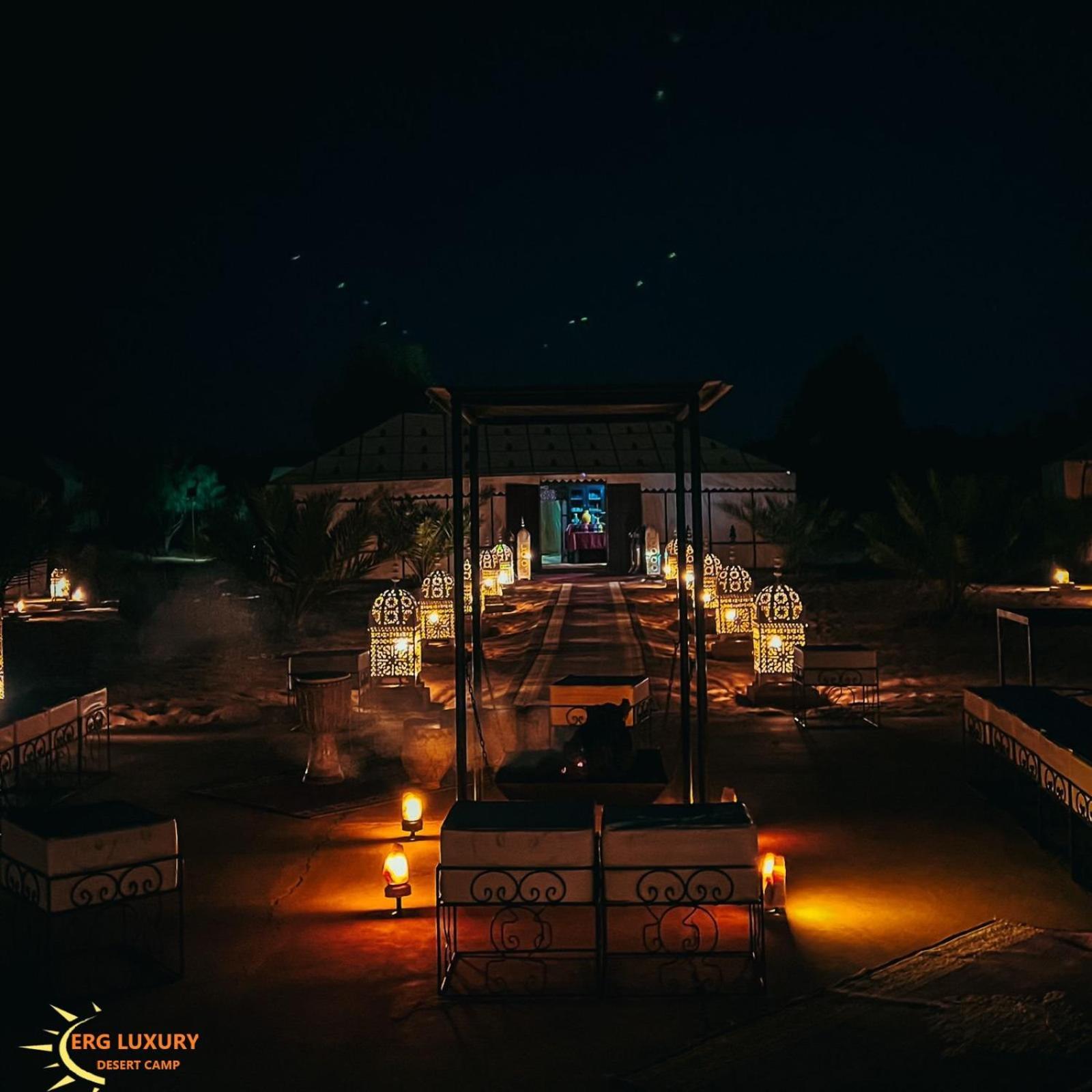 Dounia Luxury Camp Hotell Merzouga Exteriör bild